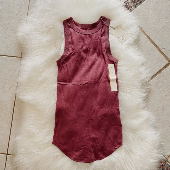 A New Day Small Purple Tank Top High Neck Knit NWT - Picture 2 of 10